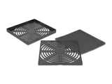 Delock Lüftergitter mit Staubfilter 120 x 120 mm schwarz
