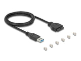 Delock Front Panel 3.5″ USB 5 Gbps 1 x USB Type-C™ + 2 x USB Typ-A + SD und Micro SD Slot