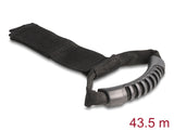 Delock Tragegurt mit Klettverschluss L 435 x B 50 mm schwarz 2 Stück