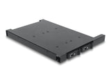 Delock Wechselrahmen für 2 x M.2 NMVe SSD mit SFF-8654 Anschluss für 12,7 mm Slim ODD Schacht