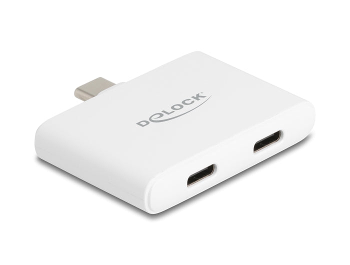 Delock USB Type-C™ Adapter zu USB-C™ Daten 10 Gbps und Video 4K 60 Hz + USB Type-C™ PD 92 W