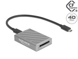 Delock 40 Gbps USB Type-C™ Card Reader für CFexpress Typ B Speicherkarten