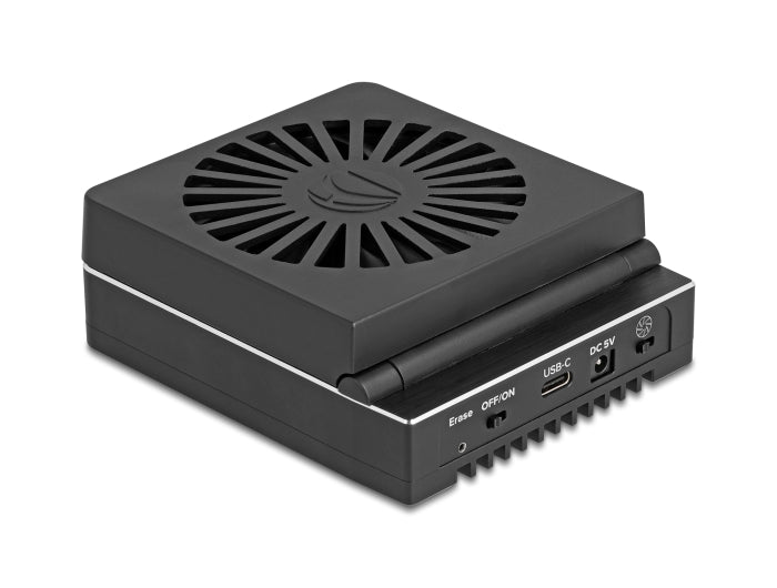 Delock USB 20 Gbps M.2 Dockingstation für 4 x M.2 NVMe PCIe SSD mit Klon- und Löschfunktion