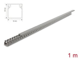 Delock Verdrahtungskanal 16 x 16 mm - Länge 1 m grau