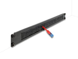 Delock 19″ Kabelmanagement Bürstenleiste 1 HE schwarz