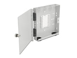 Delock LWL Wandbox für 4 x SC Simplex oder LC Duplex Adapter Metallgehäuse