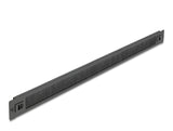 Delock 19″ Kabelmanagement Bürstenleiste werkzeugfrei 1 HE schwarz
