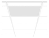 RZB LED-Panel 595x595mm 41W 4000K 5000lm Parledo 312601.002.76 ws Konv DALI