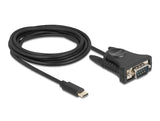 Delock Adapter USB Type-C™ > 1 x Seriell DB9 RS-232