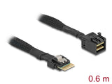 Delock Kabel Mini SAS HD SFF-8643 zu Slim SAS SFF-8654 4i 60 cm