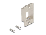 Delock Keystone Halterung für Gehäuse und Panel Mount konisch