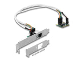 Delock Mini PCIe I/O PCIe half size 1 x RJ45 Gigabit LAN Low Profile