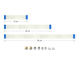 Delock Konverter M.2 Key A+E Stecker > 1 x Mini PCIe Slot half size / full size mit flexiblem Kabel
