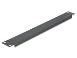 Delock 19″ Netzwerkschrank Blindabdeckung 1 HE schwarz