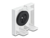 Delock Easy 45 Kabeldurchführung rund Ø 16 mm weiß / schwarz