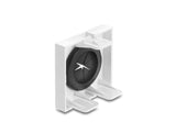 Delock Easy 45 Kabeldurchführung rund Ø 23 mm weiß / schwarz