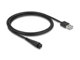 Delock USB Ladekabel 4,8 V für Elektrorasierer kompatibel mit Panasonic ES-LV97, ES-LA63, RE7-51, RE7-59 Serie - Rasierer Ladegerät Ersatzkabel 1,5 m