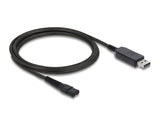 Delock USB Ladekabel 3,5 V für Elektrorasierer kompatibel mit Wahl Color Pro 9649 - Rasierer Ladegerät Ersatzkabel 1,8 m