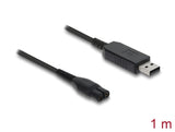Delock USB Ladekabel 4,3 V für Elektrorasierer kompatibel mit Philips OneBlade 360 Face + Body - Rasierer Ladegerät Ersatzkabel 1 m
