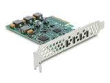 Delock PCI Express x4 Karte zu 4 x USB Type-C™ 10 Gbps - Low Profile Formfaktor
