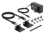Delock 10″ Industrie Hub 10 x USB 3.2 Gen 1 Typ-A