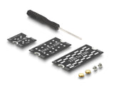 Delock PCI Express 3.0 x4 zu M.2 Key M Adapter mit Lüfter und Kabel 10 cm