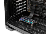 Delock PCI Express 3.0 x4 zu M.2 Key M Adapter mit Lüfter und Kabel 10 cm
