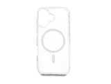 Delock Schutzhülle für iPhone 17 kompatibel mit MagSafe transparent-weiß