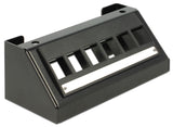 Delock Keystone Multimedia Panel 6 Port schwarz