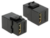Delock Keystone Modul HDMI Buchse > HDMI Buchse schwarz