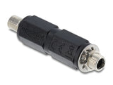 Delock Hohlstecker Adapter DC 5,5 x 2,5 mm Buchse auf Buchse mit Gewinde gerade
