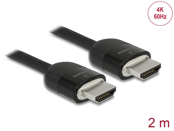 Delock Premium HDMI Kabel 4K 60 Hz 2 m