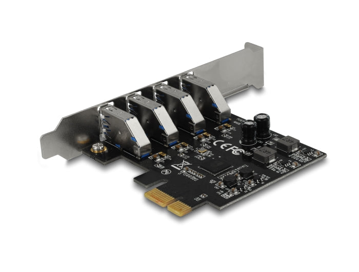 Delock USB 5 Gbps PCI Express x1 Karte mit 4 x externen Typ-A Buchsen