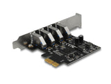 Delock USB 5 Gbps PCI Express x1 Karte mit 4 x externen Typ-A Buchsen