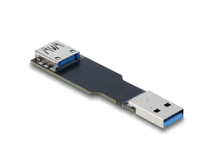 Delock USB 10 Gbps Adapter USB Typ-A Buchse zu Stecker gerade flach
