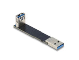Delock USB 10 Gbps Adapter USB Typ-A Buchse zu Stecker gewinkelt 90°