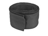 Delock Gewebeschlauch mit Klettverschluss hitzebeständig 5 m x 30 mm schwarz
