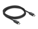 Delock Koaxiales USB 40 Gbps Kabel USB PD 3.1 240 W 2 m