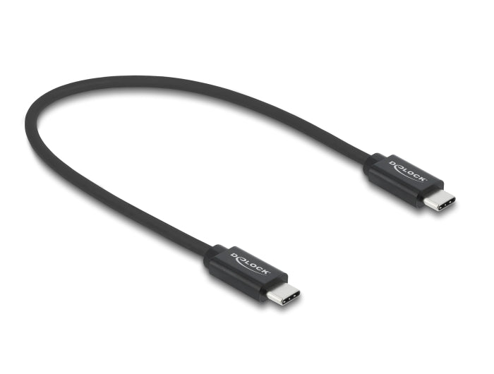 Delock Koaxiales USB 40 Gbps Kabel USB PD 3.1 240 W 0,5 m