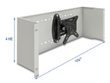 Delock 19″ Monitorarm grau