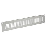 19" 1HE Blindplatte, perforiert, RAL9005 - 691265NPF.TS