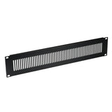 19" 1HE Blindplatte, perforiert, RAL9005 - 691265NPF.TS