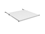 19" 0,5HE Fachboden, fest, ET 950..1050 mm, 70 kg, ST 1200, RAL7035 Stück