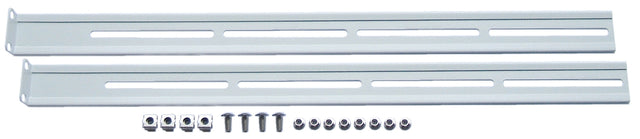 Montageschienen für Tastaturschublade 19" 1HE, RAL9005 Stück