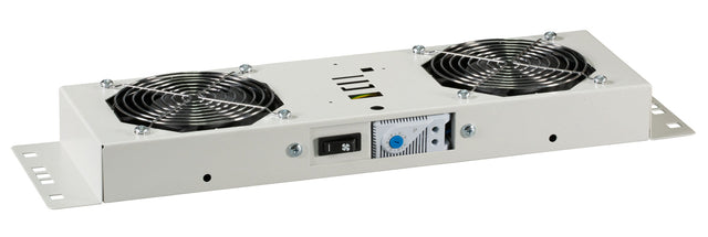 Lüftereinheit 2-fach, inkl. Therm., RAL9010 Plug & Play, für Wandgehäuse IP55 + BASIC Stück