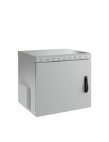 19" Wandgehäuse IP55, 7HE, Stahltür, Tiefe 600 mm, RAL7035 Stück