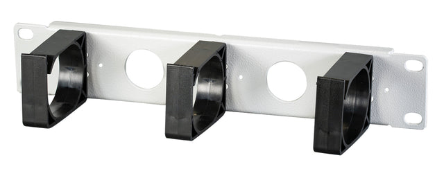 10" 1HE Kabelführungspanel, RAL7035  Stück