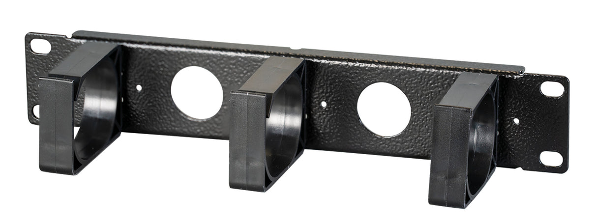 10" 1HE Kabelführungspanel, RAL7035 - 691820GR.2
