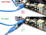 Delock USB 10 Gbps Adapter USB Typ-A Buchse zu Stecker gerade