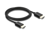 Delock Koaxiales High Speed HDMI Kabel 8K 60 Hz 48 Gbps mit Geflechtmantel 2 m